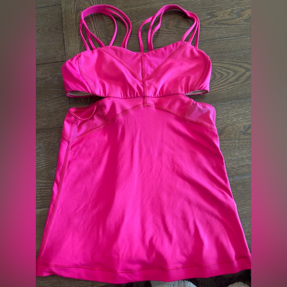 Lululemon Athletica Pink Tank Top